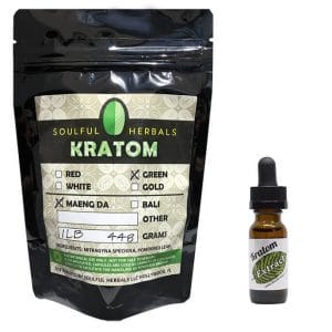 1 Lb Kratom Powder + Liquid Kratom Extract