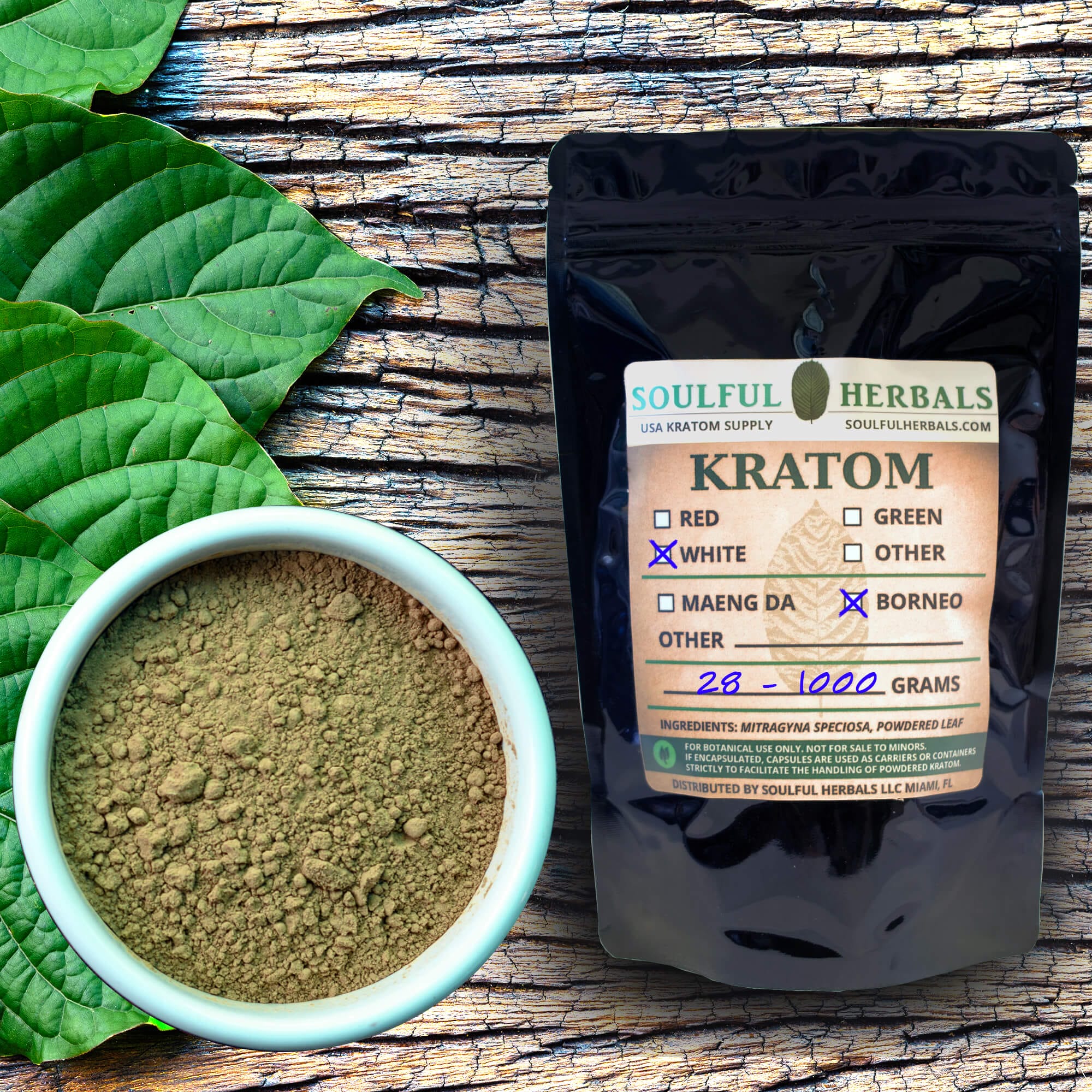 White Borneo Kratom | Kratom Powder | For Sale In The USA