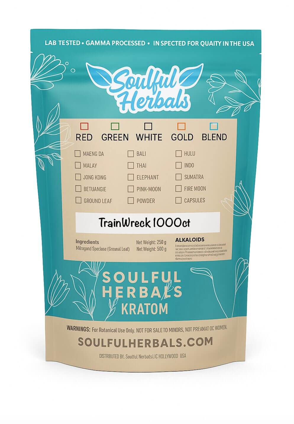 trainwreck capsules kratom