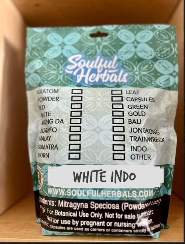 White Indo Kratom Powder
