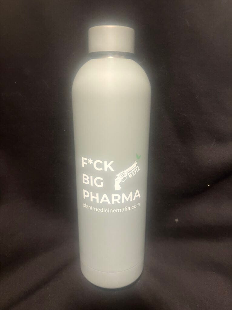 Plant mafia water bottle