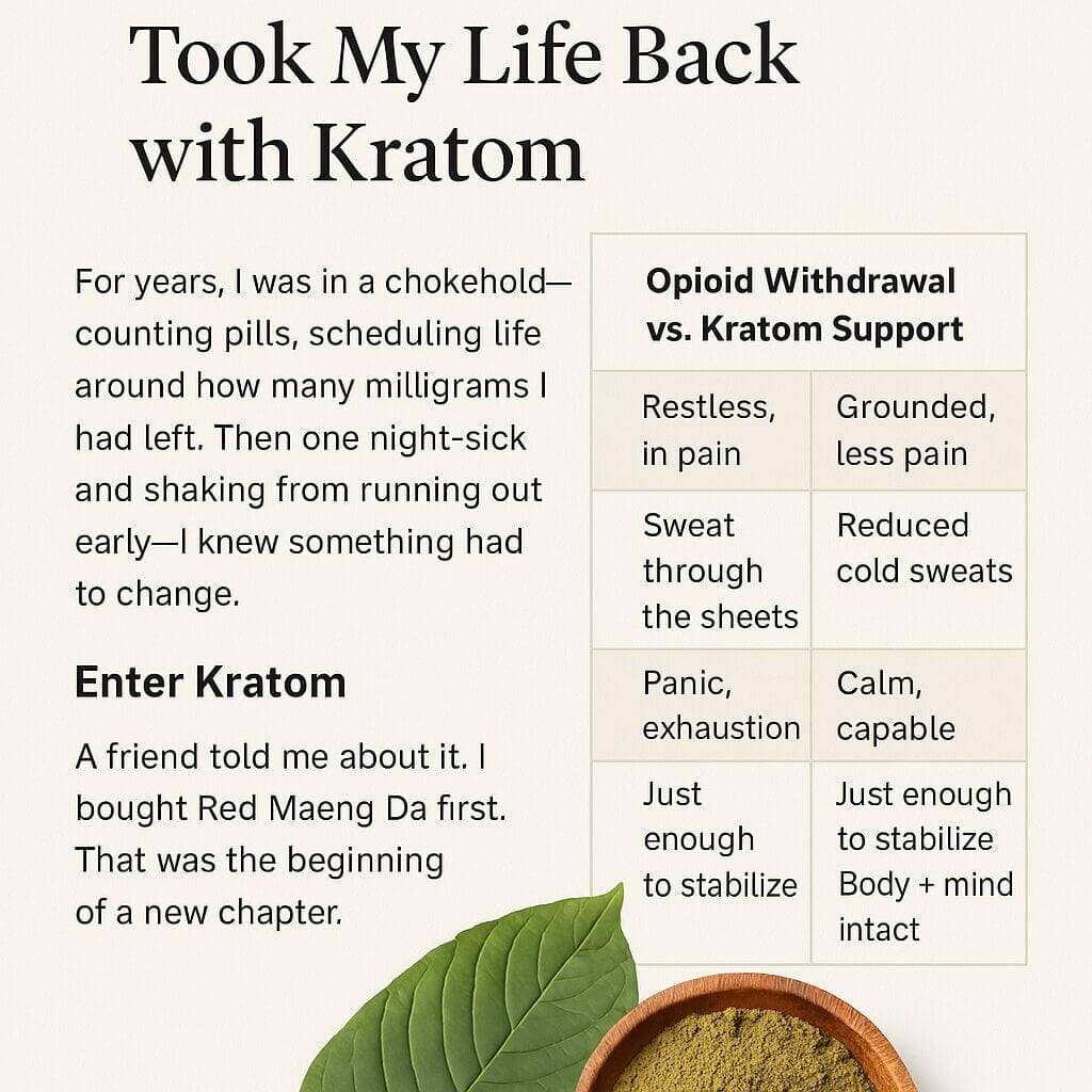 kratom for opioid withdrawal