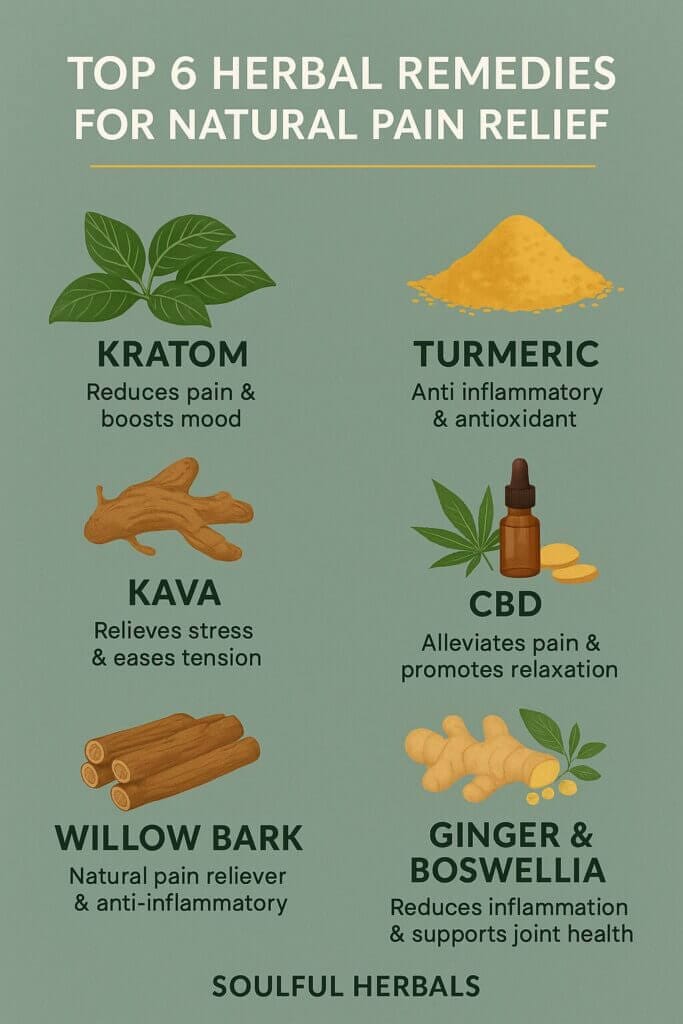herbal remedies for natural pain relief